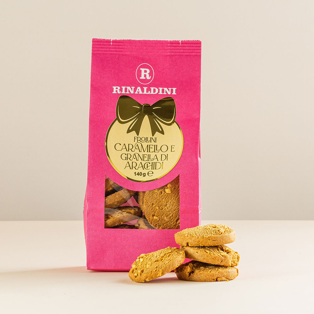 Frollini Al Caramello E Granella Di Arachidi